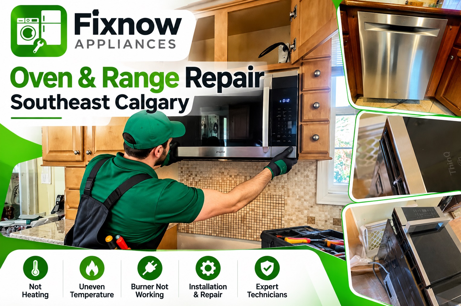 Oven & Range Repair Southeast Calgary: Reliable Solutions for Everyday Cooking Problems